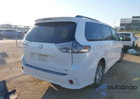 2011 Toyota Sienna Se из США, поврежденный, VIN 5TDXK3DC9BS062379